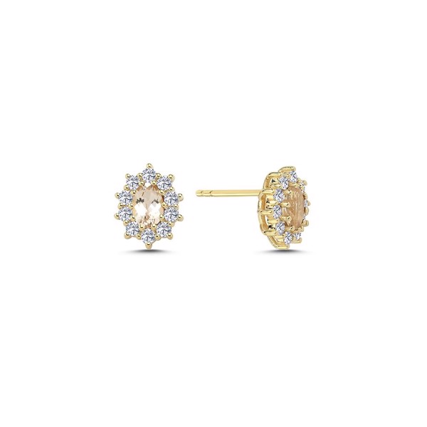 Nuran Earring , with a total of 0,60 ct diamonds Wesselton SI