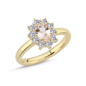 Nuran Ring , with a total of 0,50 ct diamonds Wesselton SI