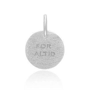 For Always sterling silver pendant frosted, model 5772-925