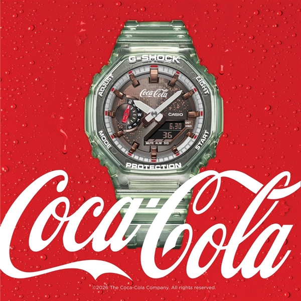 Casio G-Shock GA-2100CC-3AER Coca-Cola Limited Edition Watch