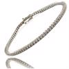 18 ct whitegold diamond bracelet