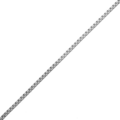 Venezia - 14 kt white gold - Available in several widths and lengths