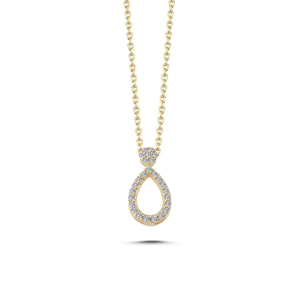 Nuran Pendant , with a total of 0,14 ct diamonds Wesselton SI