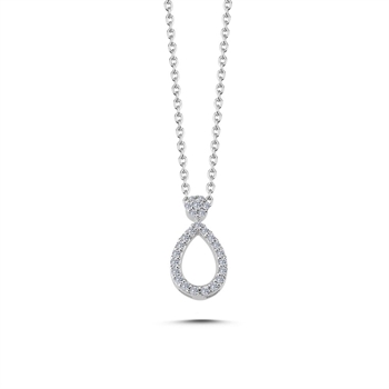 Nuran Pendant , with a total of 0,14 ct diamonds Wesselton SI