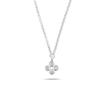 Nuran Pendant , with a total of 0,04 ct diamonds Wesselton SI