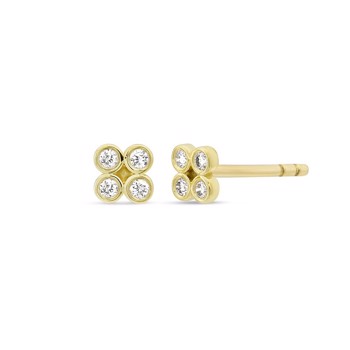 Nuran Earring , with a total of 0,08 ct diamonds Wesselton SI