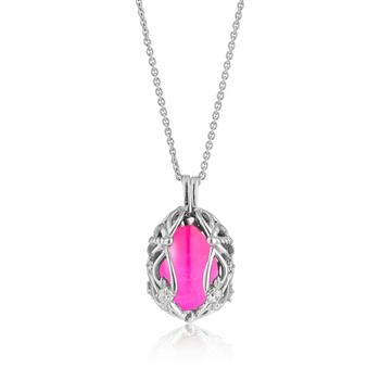 Smykke Æg med Pink Onyx from Blicher Fuglsang