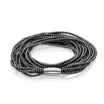 Armbånd og Halskæde 2 i 1 med Hæmatit from Blicher Fuglsang