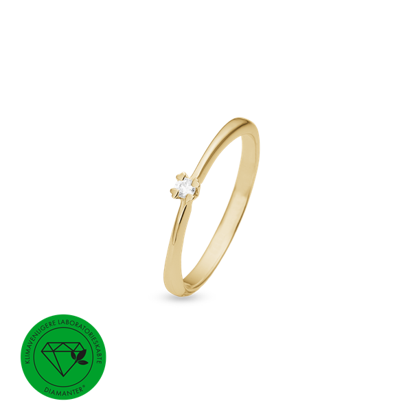 MARY Ring 8K LG DIAM 0,03CT W/VS from Aagaard