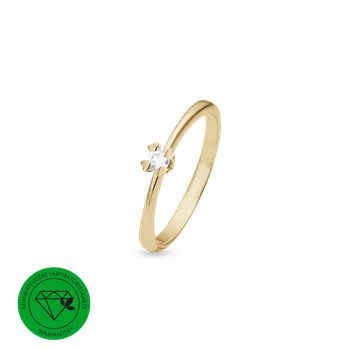 MARY Ring 8K LG DIAM 0,10CT W/VS from Aagaard