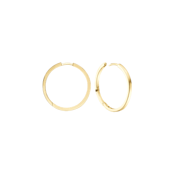 8KT CREOL 16,5 MM, TRÅD 2,3MM M/KLAPLÅS from Aagaard