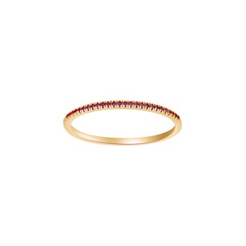 Siersbøl's Handmade finger ring in 14 kt gold with 3 diamonds