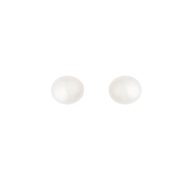 Ørestik sølv rh ferskvandsp. 3mm from L&G