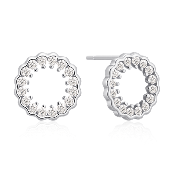 Sølv ørestikker from Støvring Design