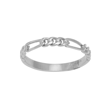 Rhod. sølvring FIGARO52 2,8mm Str.56 from Nordahl