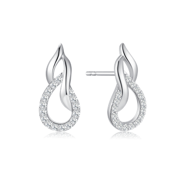 Sølv ørestikker from Støvring Design