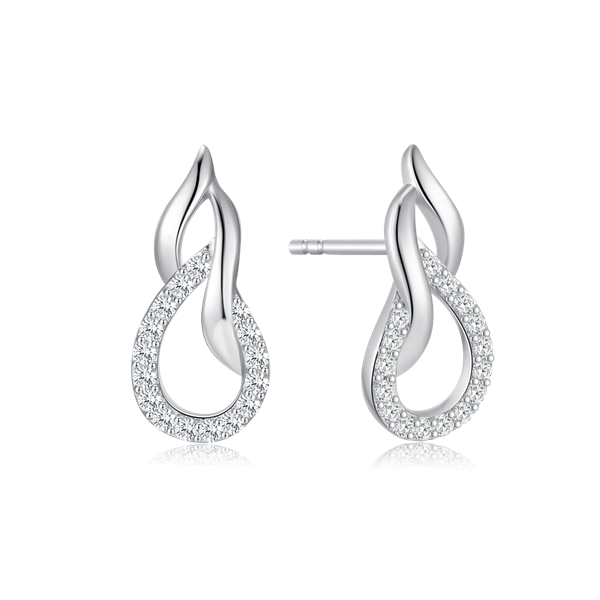 Sølv ørestikker from Støvring Design