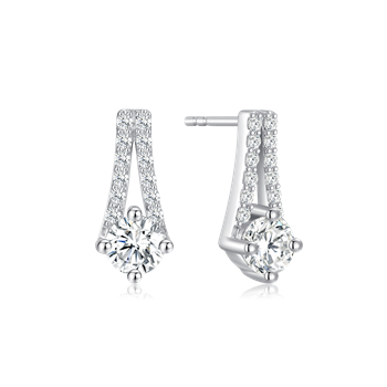 Sølv ørestikker from Støvring Design