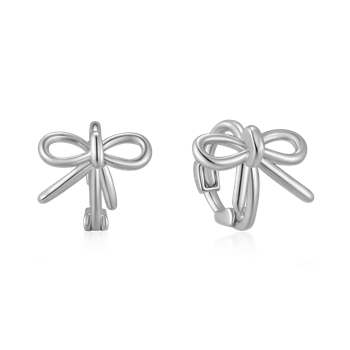 Sølv creoler from Støvring Design