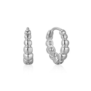 Sølv creoler from Støvring Design