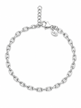 Armbånd sølv rhodineret marine from L&G