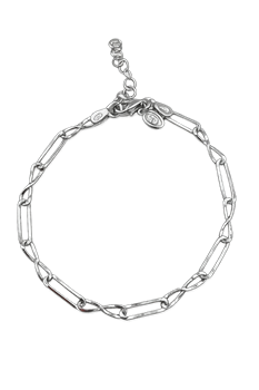 Armbånd sølv rhodineret evig from L&G