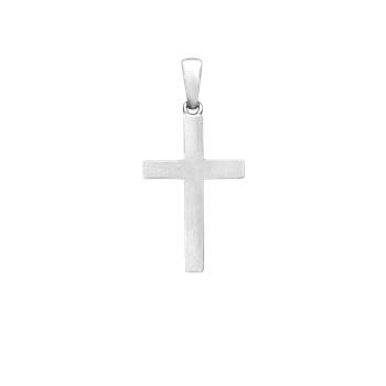SØLV KORS 16 X 24,5 MM from Aagaard