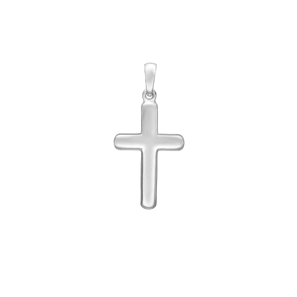 SØLV KORS 12,5 X 18,5 MM from Aagaard