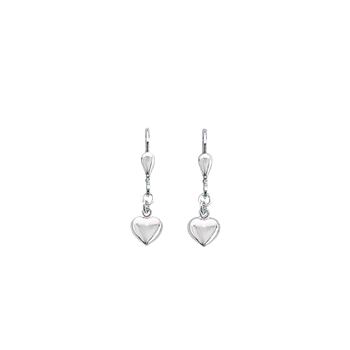 SØLV ØREHÆNGER M/HJERTE from Aagaard