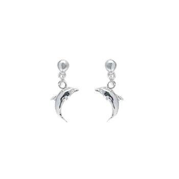 SØLV ØRESTIK M/ STIK DELFIN from Aagaard