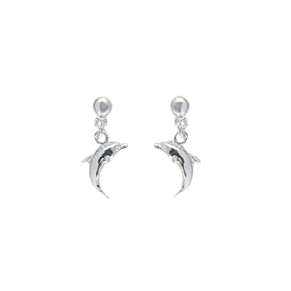 SØLV ØRESTIK M/ STIK DELFIN from Aagaard