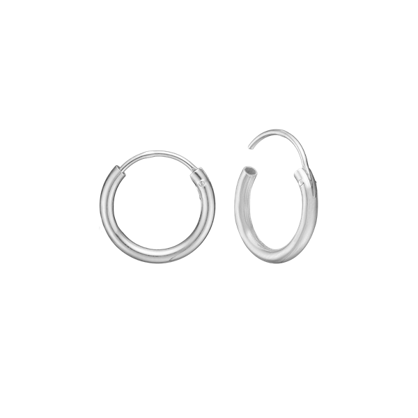 SØLV CREOL 16 MM TRÅD 2 MM TRÅD M/VIPPEL from Aagaard