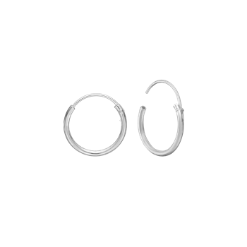 SØLV CREOL 15MM, 1,2 MM TRÅD M/ VIPPELÅS from Aagaard