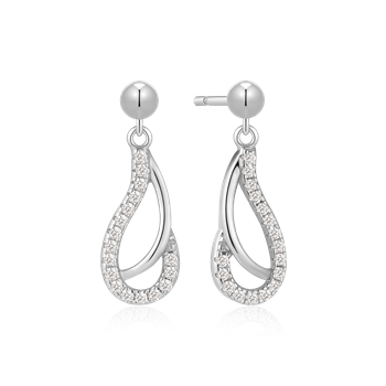 Sølv ørehænger from Støvring Design