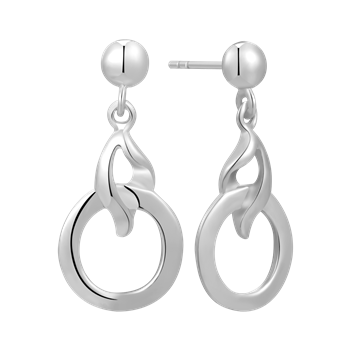 Sølv ørehænger from Støvring Design