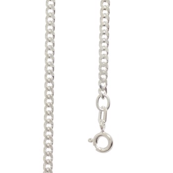 Silver necklace, from Bee