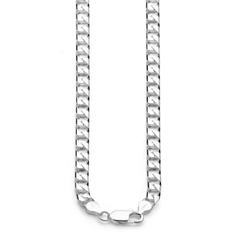 Silver necklace, from Bee