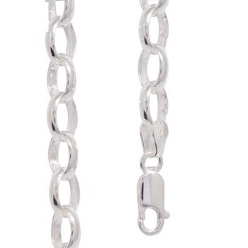 Silver necklace, from Bee