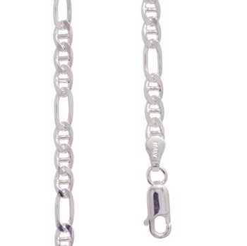 Silver necklace, from Bee