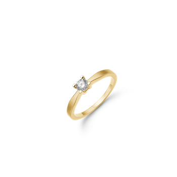 ETERNITY 14KT D.RING 1X0,25CT WSI 4/GRAB from Aagaard