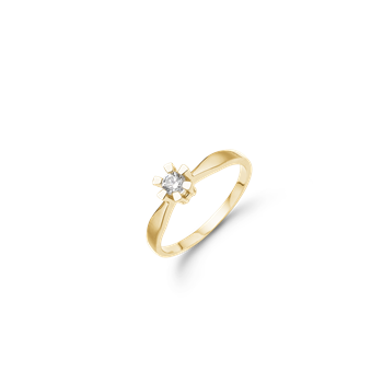 ETERNITY 14KT D.RING 1X0,15CT WSI from Aagaard
