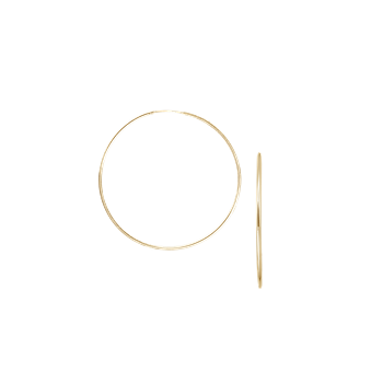 14KT CREOL 20,5MM, TRÅD 1,8MM M/VRIDLÅS from Aagaard