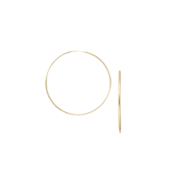 14KT CREOL 20,5MM, TRÅD 1,8MM M/VRIDLÅS from Aagaard