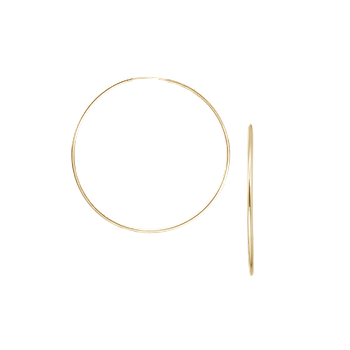 14KT CREOL 40MM, TRÅD 2MM M/VRIDLÅS from Aagaard