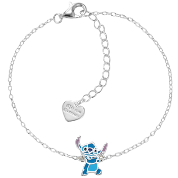 Silver Bracelet Disney's magical Lilo & Stitch universe!