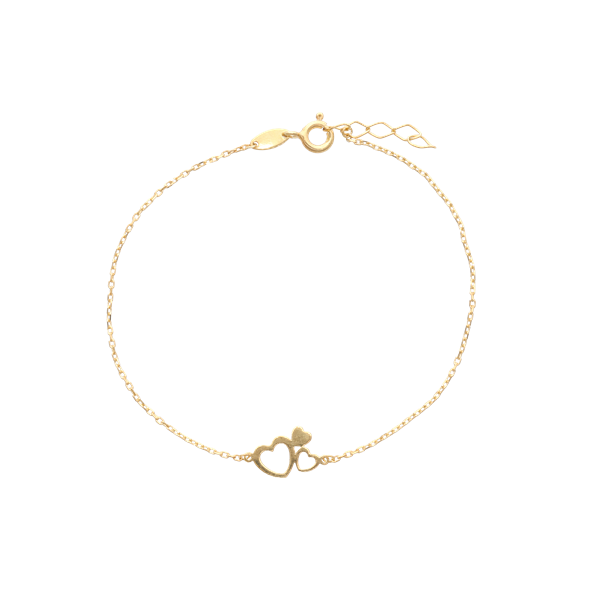 armbånd med 3 hjerter  from Aagaard