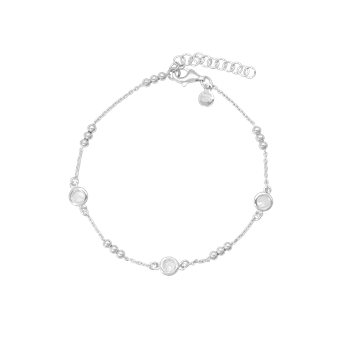 Armbånd kugler og CZ from Aagaard