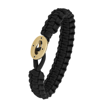 FSTS sort armbånd m forg lås 07 from Aagaard