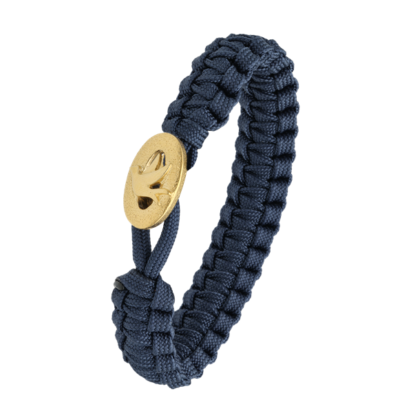 FSTS blåt armbånd m forg lås 01 from Aagaard