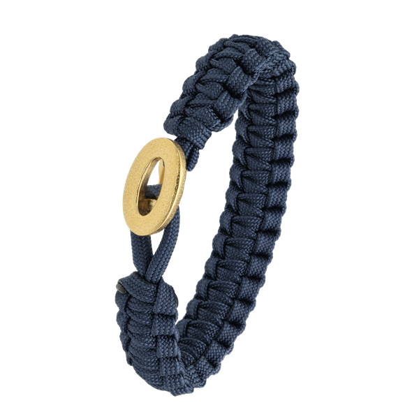 FSTS blåt armbånd m forg lås 06 from Aagaard